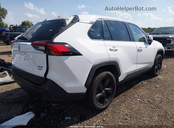 2T3P1RFV8LW097421 2020 TOYOTA RAV4 White Задня права чверть