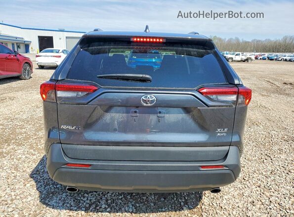 2T3P1RFV8MC163565 2021 TOYOTA RAV4 Gray Вид ззаду