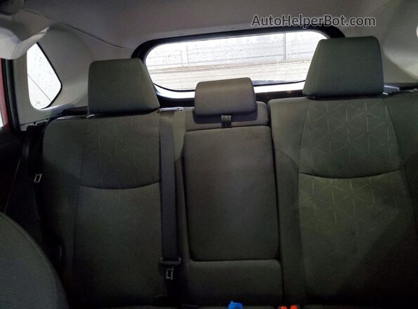 2T3P1RFV8NW294804 2022 TOYOTA RAV4 Maroon Вид задніх сидінь