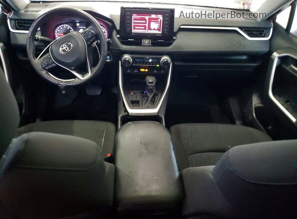 2T3P1RFV8NW294804 2022 TOYOTA RAV4 Maroon Вид панелі приладів