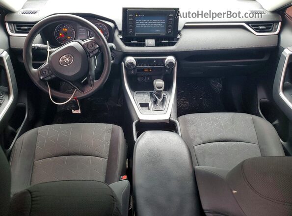 2T3P1RFV9LC078698 2020 TOYOTA RAV4 Gray წინა პანელის ხედი