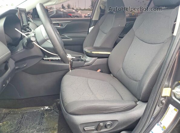 2T3P1RFV9LC078698 2020 TOYOTA RAV4 Gray წინა სალონის ხედი