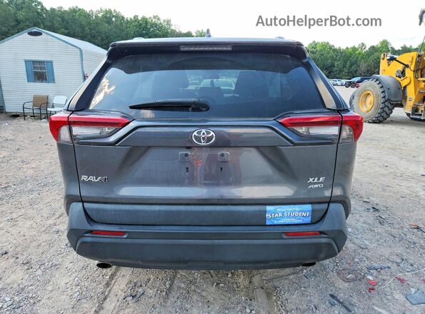 2T3P1RFVXMC210305 2021 TOYOTA RAV4 Серый Вид сзади
