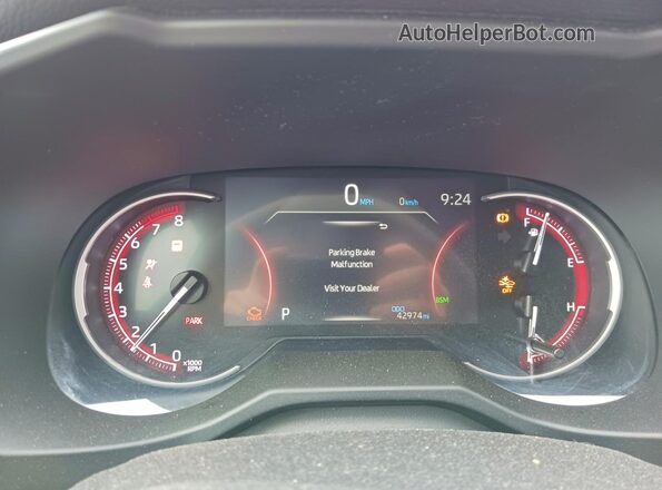 2T3P1RFVXPW366962 2023 TOYOTA RAV4 Gray Սարքավորումների վահանակի տեսք