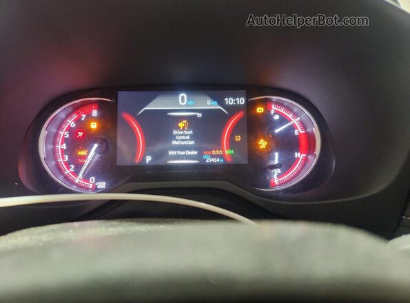 2T3P1RFVXSW508204 2025 TOYOTA RAV4 Red Вид щитка приладів