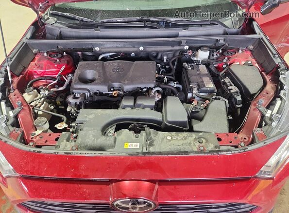 2T3P1RFVXSW508204 2025 TOYOTA RAV4 Red Вид підкапотного простору