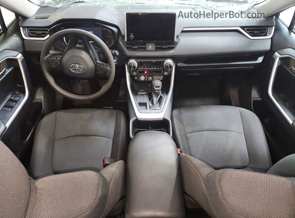 2T3P1RFVXSW513922 2025 TOYOTA RAV4 Silver Առջևի վահանակի տեսք