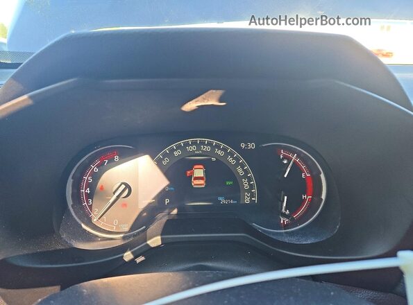 2T3R1RFV4SW499802 2025 TOYOTA RAV4 Синий Вид щитка приборов