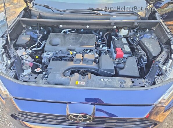 2T3R1RFV4SW499802 2025 TOYOTA RAV4 Синий Вид подкапотного пространства