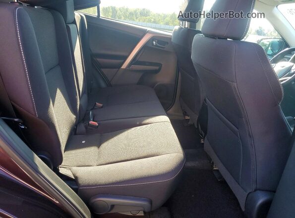 2T3RFREV2JW770230 2018 TOYOTA RAV4 Burgundy Вид задньої частини салону