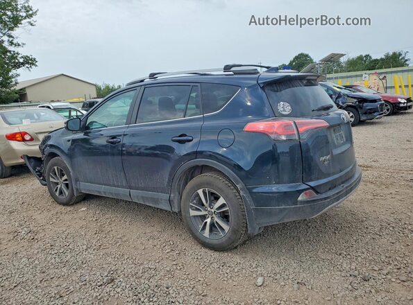 2T3RFREV3JW741089 2018 TOYOTA RAV4 Blue Rear left