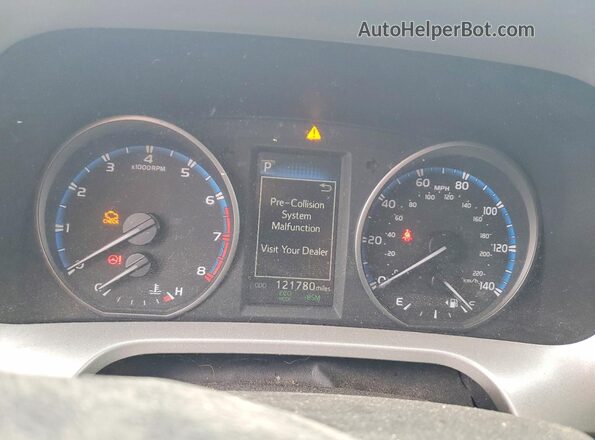 2T3RFREV3JW741089 2018 TOYOTA RAV4 Blue Instrument cluster view