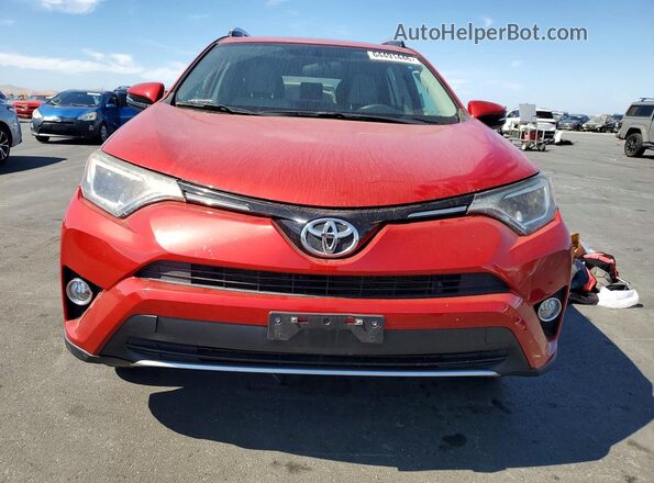 2T3RFREV4GW441540 2016 TOYOTA RAV4 Красный Вид спереди