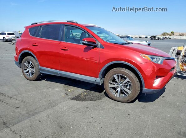 2T3RFREV4GW441540 2016 TOYOTA RAV4 Красный Передняя правая четверть
