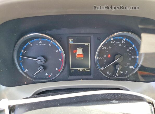 2T3RFREV4GW441540 2016 TOYOTA RAV4 Красный Вид щитка приборов