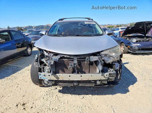 2T3RFREV4HW692060 2017 TOYOTA RAV4 Silver Դիմացի տեսք