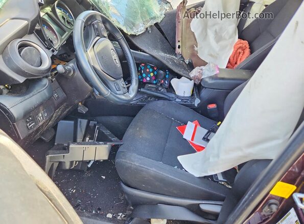 2T3RFREV5JW822109 2018 TOYOTA RAV4 Burgundy Widok wnętrza z przodu