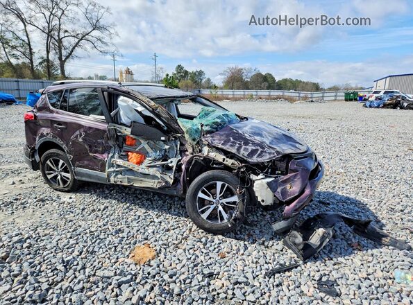 2T3RFREV5JW822109 2018 TOYOTA RAV4 Burgundy Przód prawy