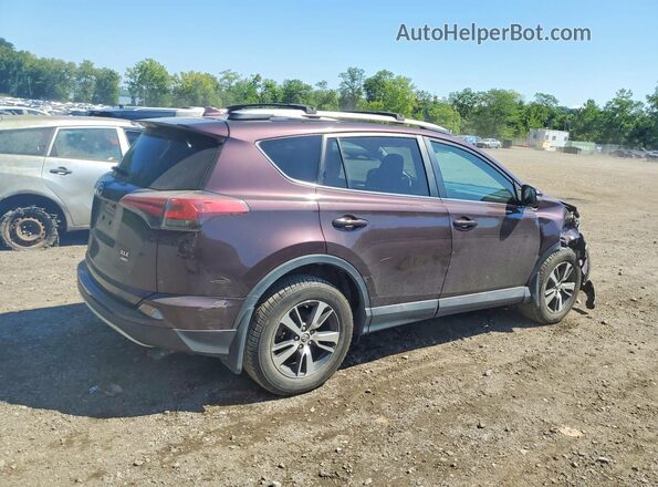 2T3RFREV8GW450113 2016 TOYOTA RAV4 Maroon Trasero derecho
