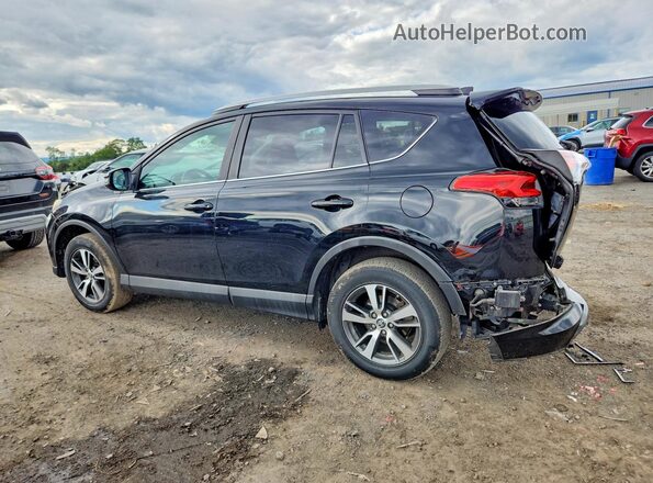 2T3RFREV8GW474055 2016 TOYOTA RAV4 Black Հետևի ձախ