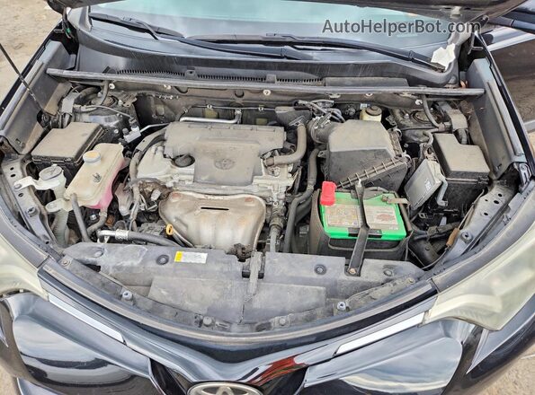 2T3RFREV8GW474055 2016 TOYOTA RAV4 Black Սալոնի հետևի տեսք
