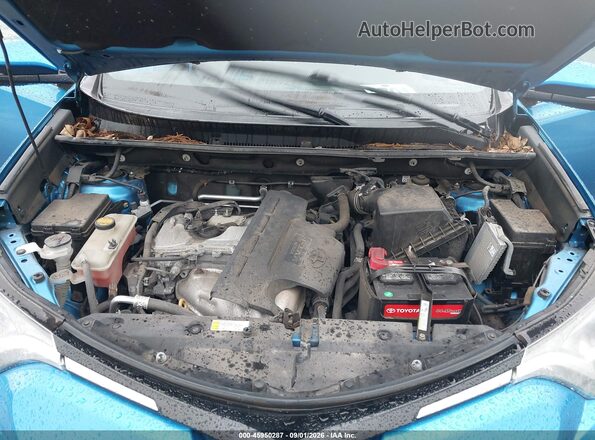2T3RFREVXGW491682 2016 TOYOTA RAV4 Blue Հետևի տեսք