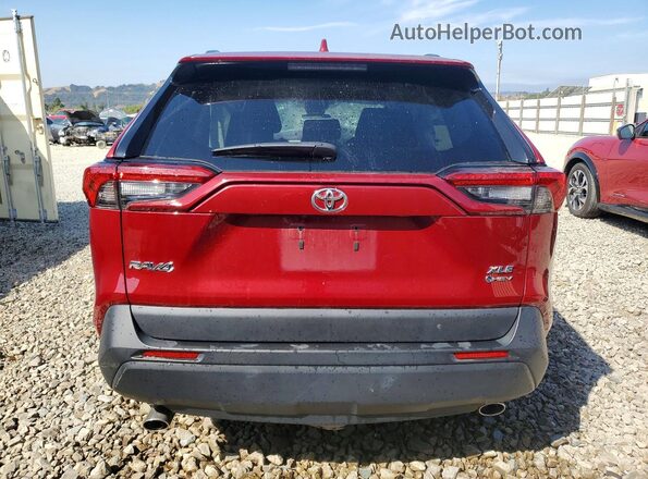 2T3RWRFV1SW258703 2025 TOYOTA RAV4 Красный Вид сзади