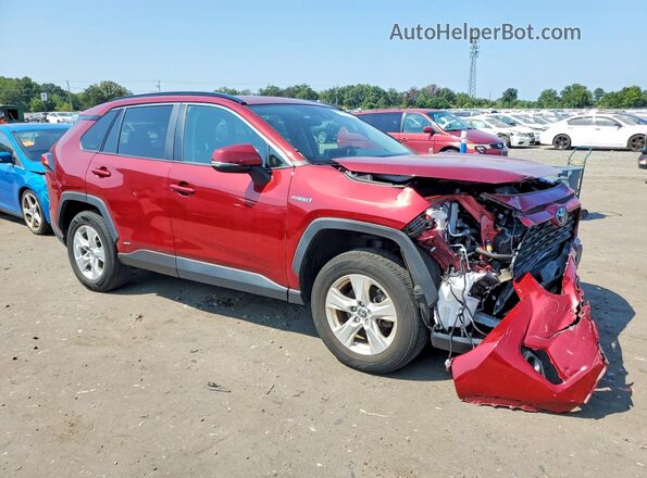 2T3RWRFV3MW128635 2021 TOYOTA RAV4 Red Front right