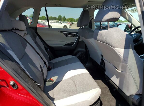 2T3RWRFV3MW128635 2021 TOYOTA RAV4 Red Rear interior view