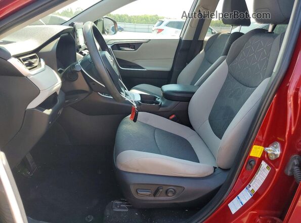 2T3RWRFV3MW128635 2021 TOYOTA RAV4 Red Front interior view