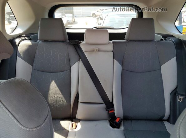 2T3RWRFV3MW128635 2021 TOYOTA RAV4 Red Rear seats view