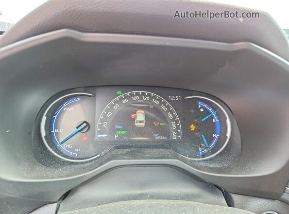 2T3RWRFV5RW249710 2024 TOYOTA RAV4 Silver Вид щитка приладів