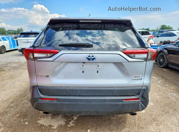 2T3RWRFV5RW249710 2024 TOYOTA RAV4 Silver Вид ззаду