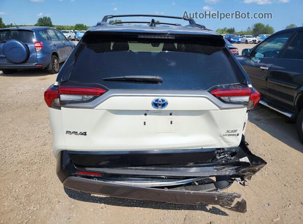 2T3RWRFV6MW102868 2021 TOYOTA RAV4 White Vista trasera