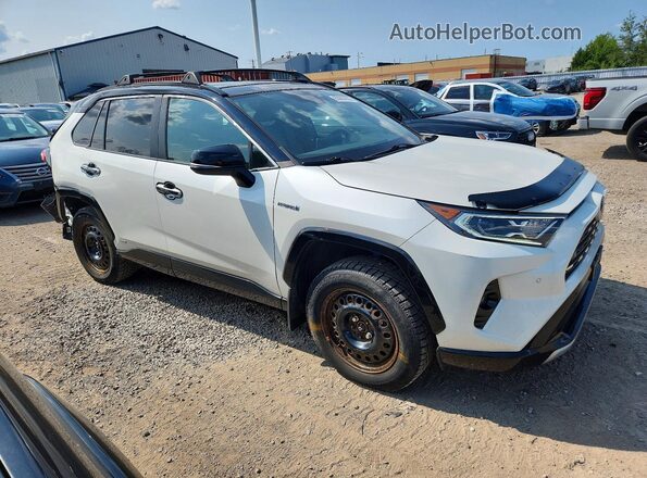 2T3RWRFV6MW102868 2021 TOYOTA RAV4 White Delantero derecho