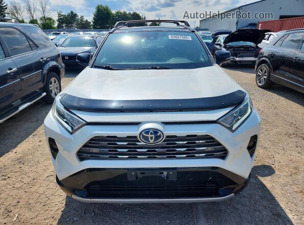 2T3RWRFV6MW102868 2021 TOYOTA RAV4 White Vista frontal