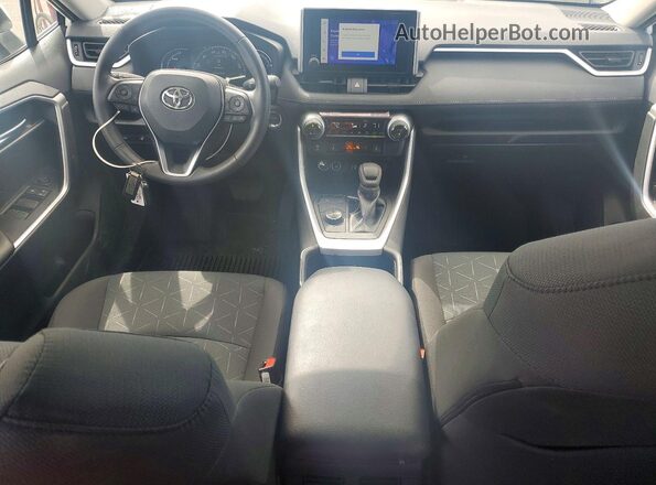 2T3RWRFV7RW250051 2024 TOYOTA RAV4 White Dashboard view