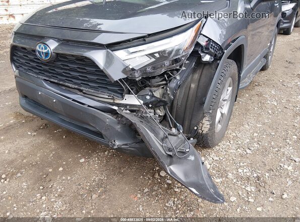 2T3RWRFV8NW138823 2022 TOYOTA RAV4 HYBRID Gray Vista frontal