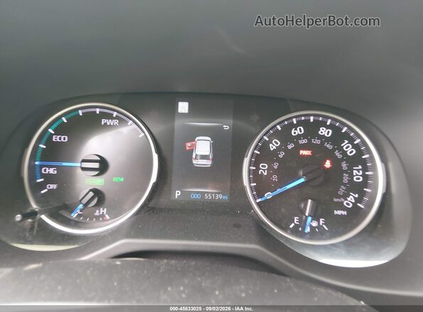 2T3RWRFV8NW138823 2022 TOYOTA RAV4 HYBRID Gray Vista de los asientos traseros