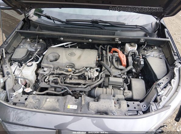 2T3RWRFV8NW138823 2022 TOYOTA RAV4 HYBRID Gray Vista trasera