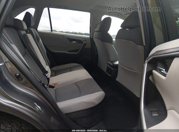 2T3RWRFV8NW138823 2022 TOYOTA RAV4 HYBRID Gray Vista de la etiqueta del VIN