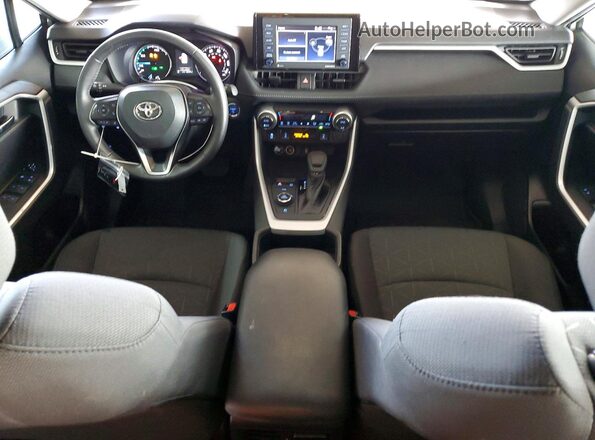 2T3RWRFVXNW129704 2022 TOYOTA RAV4 Gray Առջևի վահանակի տեսք