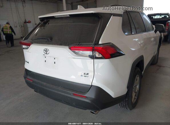 2T3RWRFVXSW266976 2025 TOYOTA RAV4 HYBRID White Задня права чверть