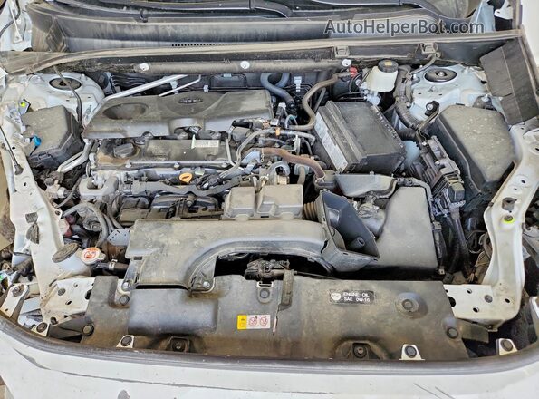 2T3S1RFV3NW260554 2022 TOYOTA RAV4 White Вид підкапотного простору