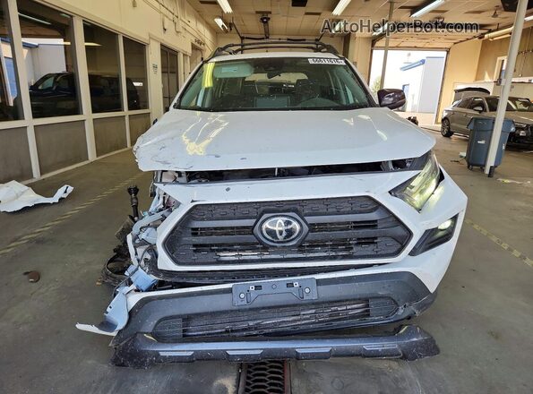 2T3S1RFV3NW260554 2022 TOYOTA RAV4 White Вид спереду