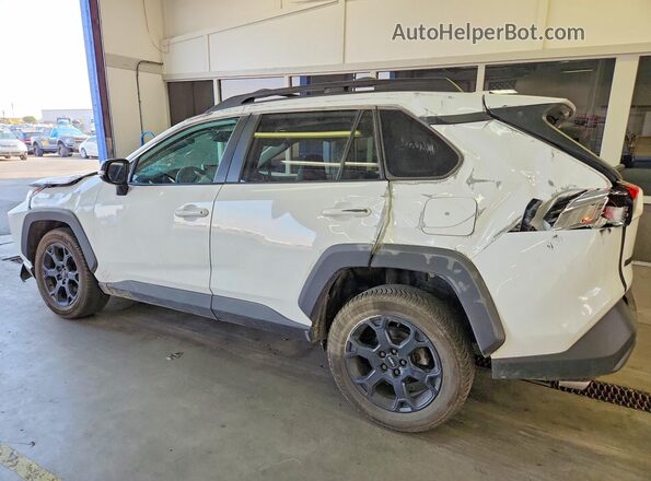 2T3S1RFV3NW260554 2022 TOYOTA RAV4 White Задня ліва чверть
