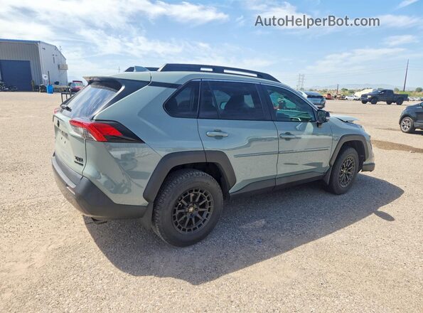 2T3S1RFV8MW213972 2021 TOYOTA RAV4 Зеленый Задняя правая четверть