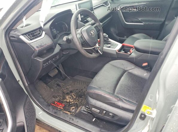 2T3S1RFV8MW213972 2021 TOYOTA RAV4 Зеленый Вид салона спереди