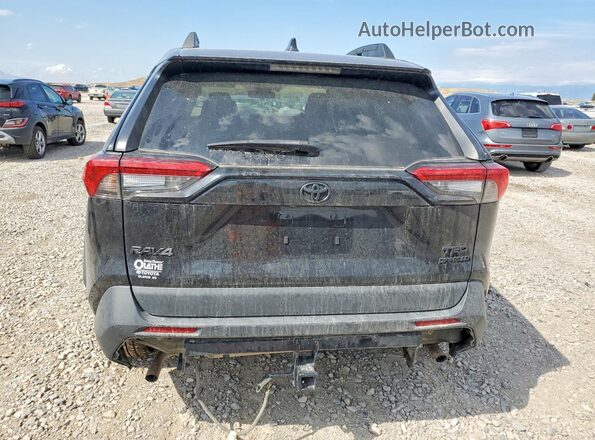2T3S1RFV8NW324507 2022 TOYOTA RAV4 Black Հետևի տեսք