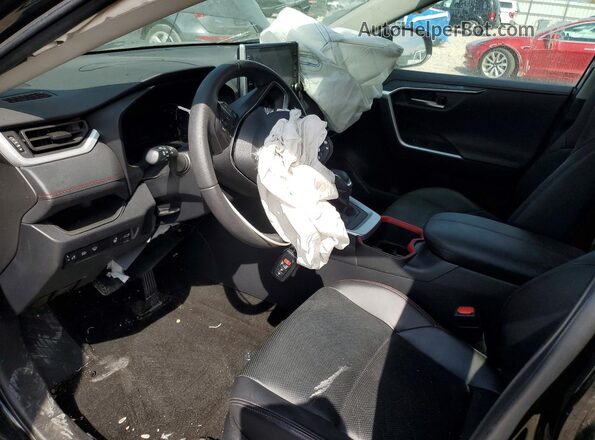 2T3S1RFV8NW324507 2022 TOYOTA RAV4 Black Առջևի վահանակի տեսք